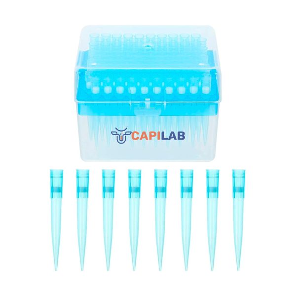 CapiPuntas estériles azules con filtro 1000ul (500 unidades/funda)