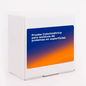 Prueba Colorimétrica para residuos de proteínas en superficies